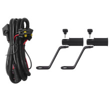 1Pcs Car Fog Light Relay Harness H11 880 Relay Adapter Extension Cable with 2Pcs 10mm Bolt Motorcycle Mirror Extender