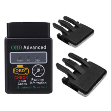 1 Pcs OBD ELM327 CAN BUS Check Engine Auto Diagnostic Scanner Tool & 2 Pcs Front Center Side Air Vent Outlet Tab Clips