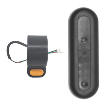 1 Pcs Rear Fork Decorative Cover & 1 Pcs Hoverboard Throttle Booster Accelerator