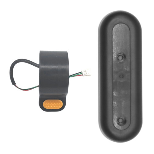 1 Pcs Rear Fork Decorative Cover & 1 Pcs Hoverboard Throttle Booster Accelerator