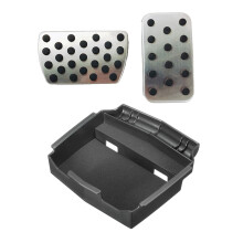 Multifunction Central Storage Box for CRV 2012-2016 & Car Foot Gas Brake Pedal Pad Cover for Accord