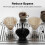 Filter Paper Presser Ribbed Dripper Paper Press Coffee Filter Press Rounded Handle for Coffee Ground Filtration 1
