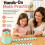Pencil Number Counting Set 1-35, Reusable Number Matching Math Manipulatives for Classroom Draws 2