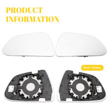 1Pair Heated Rearview Mirror Lens 1130653-00-A 1130654-00-A for Model 3 2017-2023 Side Mirror Lens