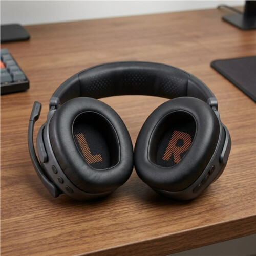 Cuscinetti Auricolari per Cuffie Wireless per  per Quantum Q400, Cuscinetti Auricolari In Morbida Schiuma Memory Foam, Accessori per Cuffie. 1