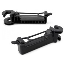 Heavy Bow Hanger for Truck, 2 PCS Headrest Mount Bow Holder Twist- Design Holds 100+ Lbs Hunting Gear Hook
