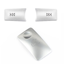 for W204 C Class 2007-2014 Button Sticker & Car Multimedia Volume Buttons Decoration Stickers