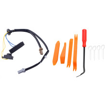 9 Pack Car Trim Removal Tool Kit & 1x Trunk Lid Release Tailgate Opener for Sentra Tiida C11 Latio Versa