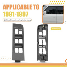2X Front Armrest Panel Window Bezel for Land 1991-1997 Door Window Cover L 74232-60070-B0