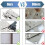 8 Pack Tip-Out Tray Hinges for Sink-Front Drawer, Sink Front Tip-Out Trays Hinges False Front Cabinet Clips 5