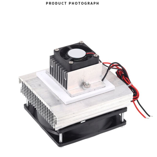 2X DIY Thermoelectric Refrigeration Cooling System Semiconductor Cooler Conduction Module+Radiator+ Fan+TEC1-12706 2