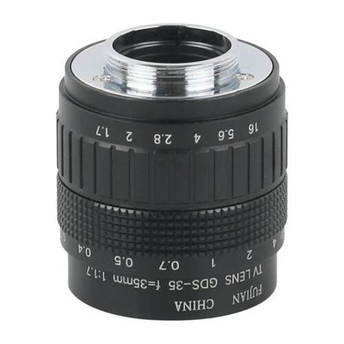 2X Objectif CCTV 35 mm à Monture C pour Caméra de Microscope Vidéo Numérique Industriel Compatible  et USB. 1