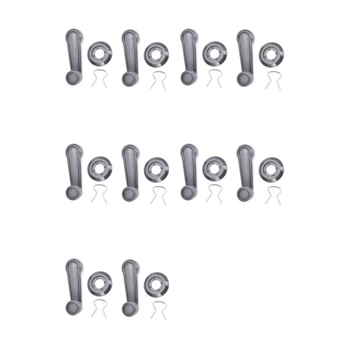 10X Universal Car Window Connect Winder Handle Crank Door Lever Handle