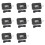 8X Waterproof LCD Display Digital Hour Meter Inductive Timer for Bike Motorcycle ATV Snowmobile Engine, Black 1