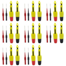 16Pack Wire Piercing Probe Insulation Piercing Clip with Insulated Wire Piercing Probe,Inspection of Automotive Circuits