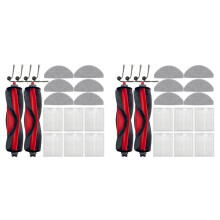 2 Set for Q7 M5 / Q7 M5+ / Q7 L5 / Q7 L5+ Interior Robot Vacuum Cleaner Parts Main Side Brush Mop Cloth Filter