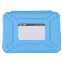 4X Orico Phx35-V1 3.5 Inch Hard Drive Protective Box Sdd Storage Case with Eva Sponge Mat Support Dust-Proof()