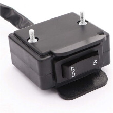 5X Interrupteur Ă Bascule de Treuil VTT 12V avec Jeu de Ligne de Commande de Guidon pour VTT / UTV