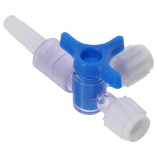 Grifos de 3 Vías (Paquete de 32), Válvula de Laboratorio Desechable para Conexiones Luer con Cierre Macho, Proyectos Escolares, DIY