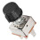 2X Universal 3 Speed AC Blower  with Plastic Knob, 12V, 25A, 4 Positions, IP65, Touch Control 6