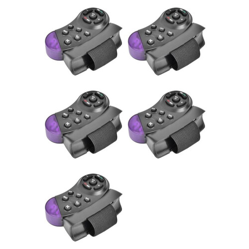 5X Universal Steering Wheel Wireless Remote Control 11 Buttons for Car CD DVD MP5 Player