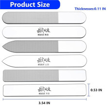 6 PCS Grinding Tools Mirror  Glass Files Glass Polishing Files, Precision Files 8000 10000