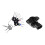 14Pcs Car Electrical Wiring Crimp Connector Extractor Puller Release Pin Kit (Silver) & 1 Pcs Throttle Sensor 2