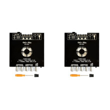 2X ZK-HT21 Power Amplifier Board 2.1 Channel 2x160W+220W Subwoofer TDA7498E Digital Amplifier Module with Case