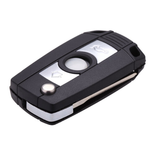 2 Pcs Folding Flip Car Keyless Key Shell Fob Case, A & B 1