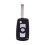 2 Pcs Folding Flip Car Keyless Key Shell Fob Case, A & B 3