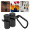Tall Stair Gauges for Framing Square with Holder&Carabiner Knobs,Versatile Circu 2
