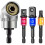 1 Set Impact Grade Power Hand Tools Driver Sockets Adapter & 50 Pcs Corner Bracket Profile Connector Set 2