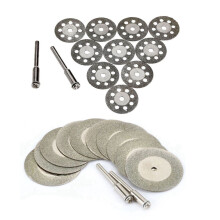20Pcs Accessories Diamond Cutting Disc for Metal Grinding Wheel Disc Circular Saw for Drill Rotary Tool, 10Pcs 20Mm & 10Pcs 35Mm