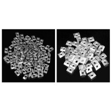 50Pcs M5 T Sliding Nut Zin-Plated Carbon Steel T Sliding Nut for 2020 Aluminum Profile & 100 Pcs M5 Hammer Nut Carbon Steel Aluminum Connector T