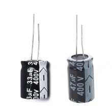 15 Pcs Capacitor Electrolytic Aluminum 400V Black 33UF & 47UF