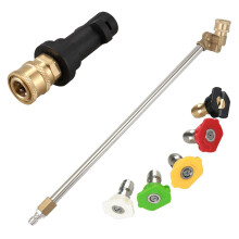 High Pressure Cleaning Foam Pot Cleaning Gun for K K3 K4 K5 K6 K7 & Pressure Washer Wand with Angle Nozzle