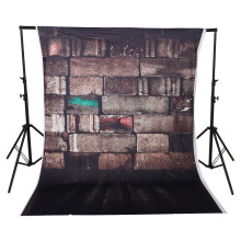 Wooden floor suede photography background cloth studio backdrop props 1.6 * 2.1M