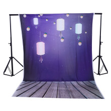 Wooden floor lantern suede photography background cloth studio backdrop props 1.6 * 2.1M