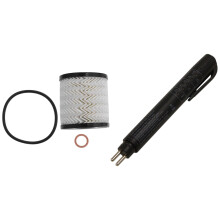 1 Set Car Oil Filter for Cooper R55 R56 R57 R58 R59 R60 R61 Engine & 1x Brake Fluid Tester Electronic Pen