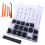 435 x Plastic Car Push Pin Rivet Trim Clips Panel Fasteners Interior Assortments 1