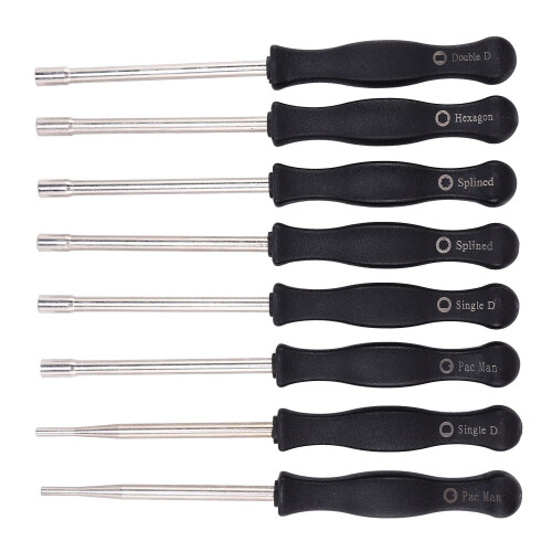 8 x Carburetor Screwdriver Adjusting Screwdriver Carb Tool Splined Pacman Kit