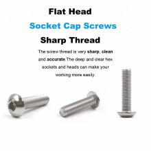 500pcs Assorted M3 M4 M5 Stainless Steel Hex Screws & Socket Bolts and Nuts Kit