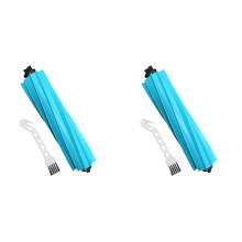 2X Staubsaugerzubehör Gummibürste für Conga 13090 Spin Revolute Home & Wash Ersatzteile Hauptwalzenbürsten