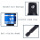 1 Set Impact Grade Power Hand Tools Driver Sockets Adapter & 50 Pcs Corner Bracket Profile Connector Set 5