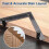 Tall Stair Gauges for Framing Square with Holder&Carabiner Knobs,Versatile Circu 4