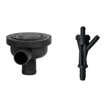 1 Pcs Crankcase Ventilator Exhaust VALVE & 1 Pcs 058133753B Engine Suction Pump Purge Valve