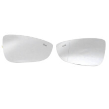 2x Car Right/Left Heated Blind Spot Rear Mirror Glass For- B7 Bettle 3C8857521 3C8857522