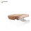 HOMAIRE White Bouclé Single Bed with Storage 1