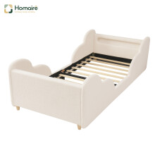 HOMAIRE Toddler Bed 3ft Single Beige with LED