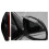 1 Set Universal for Car Engine Start Push Button  Ignition  Kit & 1 Pair Car Rearview Mirror Rain Eyebrow 7